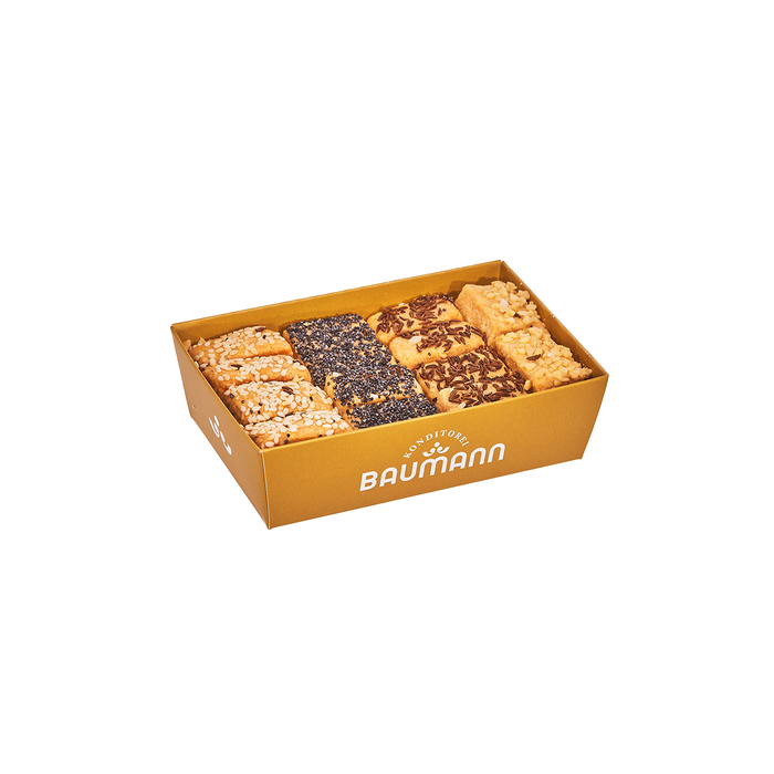 Käsegebäck Würfel