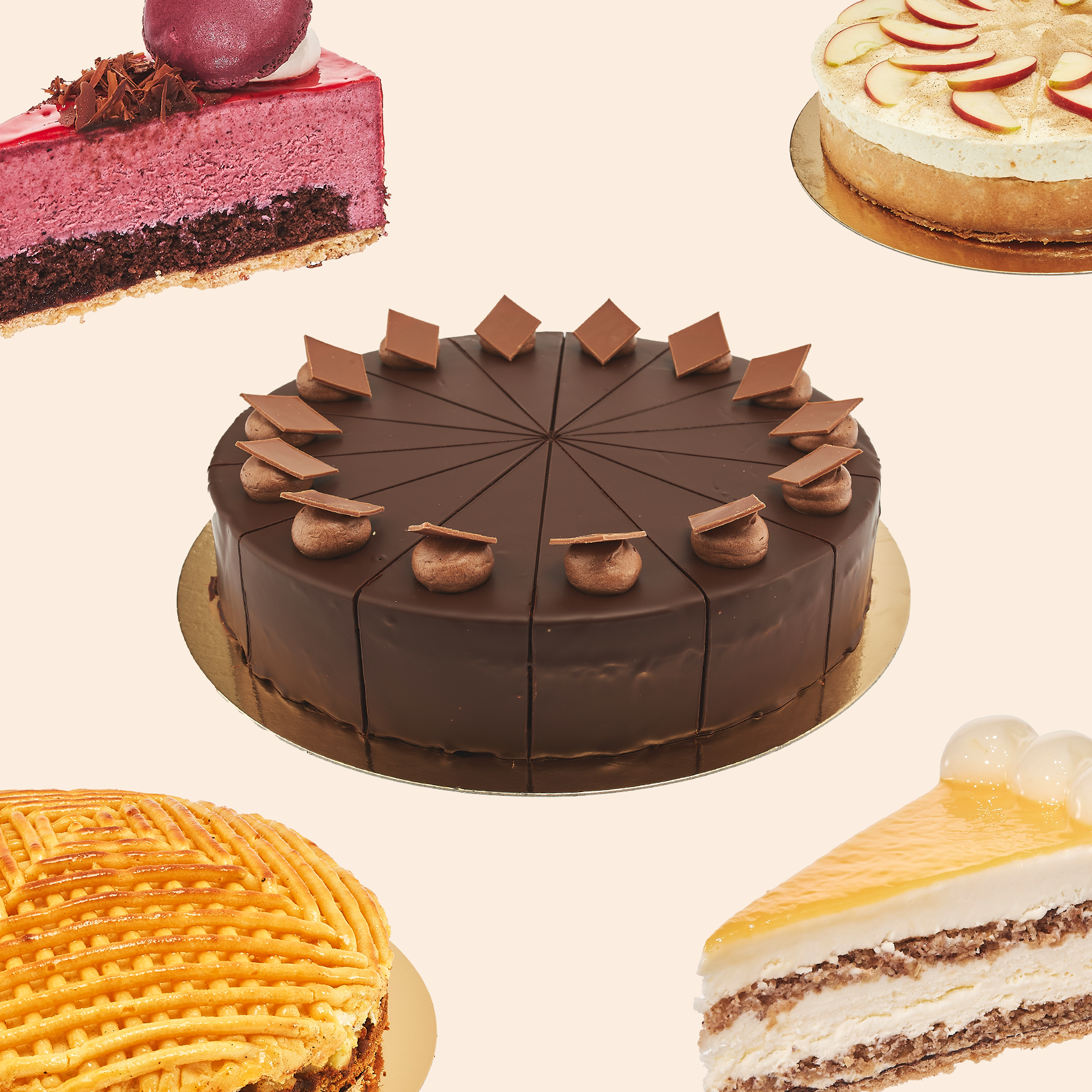 Kuchen und Torten