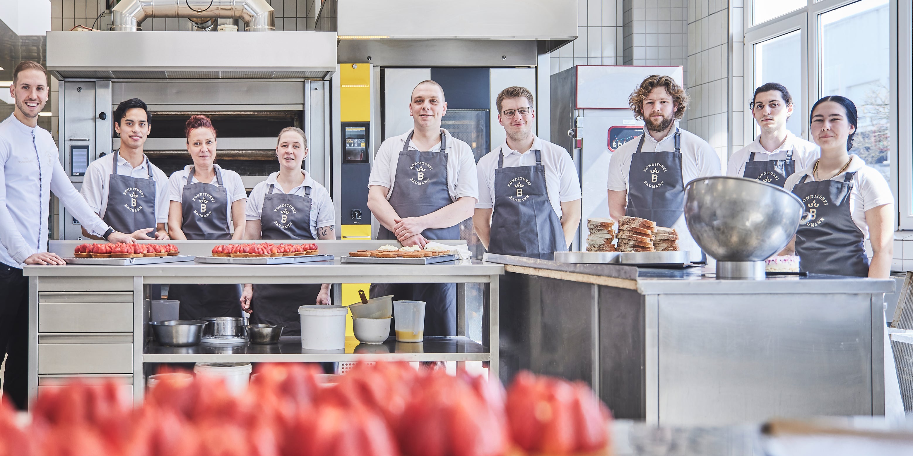 Das Team der Konditorei Baumann